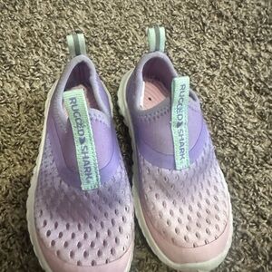 Kids Purple and Pink Slip-On Shoes